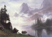 Albert Bierstadt Mountain of the Mist oil painting artist